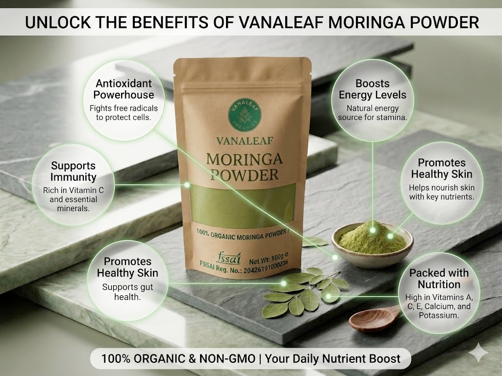 Benefits of Vanaleaf Moringa Powder