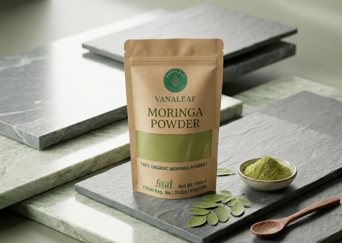Premium Organic Moringa Powder